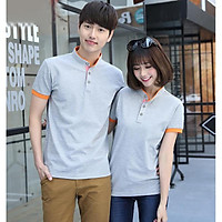 áo đôi nam nữ màu xám