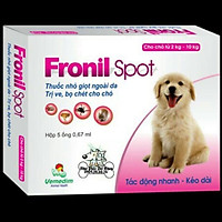 Nhỏ gáy trị ve rận bọ chét cho chó mèo Fronil (1 ống)