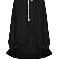 Friar Medieval Hooded Monk Renaissance Priest Robe Cape Cloak for Fancy Dress Halloween Costume Cosplay