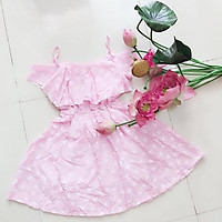ĐẦM XÔ XÒE TRỄ VAI SALE