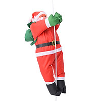 25cm/50cm Hanging Pendant Santa Claus Climbing Rope Ladder Christmas Household Party Decoration