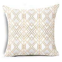 Simple Printing Cushion Cover Decorative Pillow Case Throw Pillow Cover Home Decor