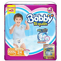 BOBBY TẢ QUẦN XXXL24 (TẶNG 6 MIẾNG CÙNG SIZE)
