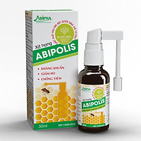 Xịt Họng Chiết Xuất Keo Ong ABIPOLIS 30ML, Kháng Khuẩn, Giảm Ho, Không Lo Viêm Họng, Nhiệt Miệng
