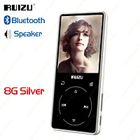 Máy nghe nhạc MP3 RUIZU D16 Metal Bluetooth Âm thanh di động Máy nghe nhạc 8GB tích hợp Loa hỗ trợ, Máy ghi âm FM Radio Chức năng Sách điện tử Trình phát video