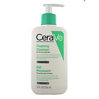 Sữa rửa mặt Cerave Foaming Facial Cleanser cho Da dầu nhập Mỹ