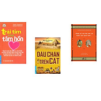 Combo 3 cuốn sách: Trái Tim Của Tâm Hồn + Dấu Chân Trên Cát + Plato và con thú mỏ vịt bước vào quán bar (Tái Bản)