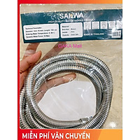 Dây Sen Sanwa inox 304, Nhập Khẩu Thái Lan, BH 1 Năm, Dài 1.5m, Lõi Đồng, Chống Xoắn