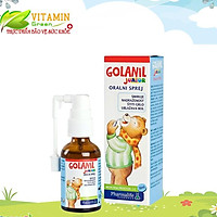 GOLANIL JUNIOR XỊT GIẢM ĐAU RÁT HỌNG CHO BÉ | NHẬP KHẨU CHÍNH HÃNG Ý