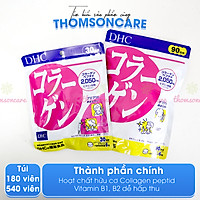 DHC Collagen - Bổ sung Colagen từ dầu cá vtm B chống lão hóa làm đẹp da, giảm thâm nám - Nhập khẩu từ DHC Nhật Bản