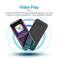 8/16/32GB Bluetooth Portable MP3 Player HIFI Sport Music Speakers MP4 Media FM Radio Recorder for Students English Learning