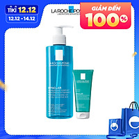 Bộ sản phẩm làm sạch sâu và ngăn mụn tát phát dành cho da dầu mụn La Roche-Posay Effaclar Double Cleansing