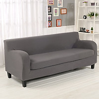 2-piece Sofa Cover Fully Covered for Cybercafe Restaurant Office with Armrest Sofa Cover