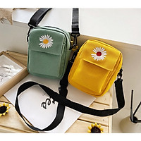 Túi tote, túi vải đựng điện thoại hoa cúc PK 426