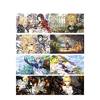 Poster 8 tấm A4 Violet Evergarden Búp Bê Kí Ức anime tranh treo album ảnh in hình đẹp (MẪU GIAO NGẪU NHIÊN)