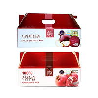 THÙNG 30 GÓI NƯỚC ÉP ZARAM FOOD - 15 GÓI TÁO & CỦ DỀN + 15 GÓI LỰU (bổ máu, sáng da , cải thiện hóc môn nữ, tăng cường sức đề kháng)