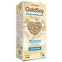 SỮA ĐẬU NÀNH GOLDSOY GIÀU ĐẠM KHÔNG ĐƯỜNG -Thể Tích Hộp 1L