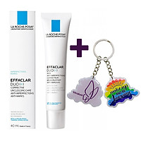 Kem Dưỡng Giảm Mụn, Ngừa Thâm, Thông Thoáng Lỗ Chân Lông La Roche-Posay Effaclar Duo+ (40ml) + Tặng 1 Móc Khóa Nhựa 2 Mặt