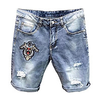 QUẦN SHORT JEAN NAM MẪU MỚI CÁ TÍNH , NĂNG ĐỘNG SIÊU HOT THỜI TRANG CAO CẤP STD001