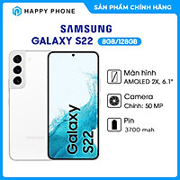 Điện thoại Samsung Galaxy S22 5G (8GB/128GB ) - Hàng chính hãng - ĐÃ KÍCH HOẠT BẢO HÀNH ĐIỆN TỬ