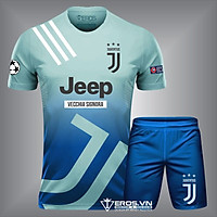 Đồ Thể Thao Đá Banh CLB Juventus 09 Xanh Ngọc Độc Lạ - Áo Bóng Đá 2021