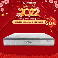 Nệm lò xo Dunlopillo Spine O Master - Hệ thống lò xo túi bền bỉ, giảm tiếng ồn - Công nghệ Anti Microbe giúp ngăn ngừa dị ứng