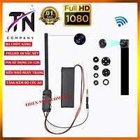 Camera V99 pro FullHD hình ảnh chân thật sắc nét - Tặng kèm bộ cúc áo - Kết nối điện thoại online từ xa