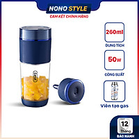 Máy Xay Sinh Tố và Tạo Soda GEVI (50W - 260ML) - Hàng Chính Hãng