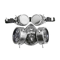 Steampunk Gas Goggles with Mask Costume Halloween Party Props