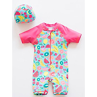 Crotchless Đồ Bơi Trẻ Em Trái Cây In Quần Bơi Mùa Hè UV Bé Gái Tắm Kid Bơi Tập Đi Bé Trai Sweamwear Đồ Bơi 2020