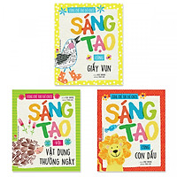 Combo Cùng Chế Tạo Đồ Chơi ( 3 Cuốn) : Sáng Tạo Cùng Giấy Vụn + Sáng Tạo Với Vật Dụng Hàn