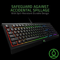 Razer Cynosa Chroma Gaming Keyboards Individually Backlit RGB Keys Spill-Resistant Design Programmable Macro Functionality Quiet