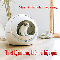Nhà vệ sinh cho chó mèo tự động dọn phân- Nhà vệ sinh thông minh cho pet