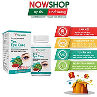 Viên uống bổ mắt Yeshealth Yes Eye Care hỗ trợ bổ sung dưỡng chất làm giảm mỏi mắt khô mắt giúp cải thiện thị lực
