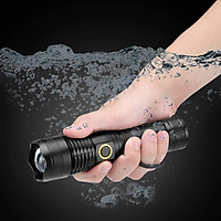 Đèn pin cầm tay zoom chỉnh sáng Power style