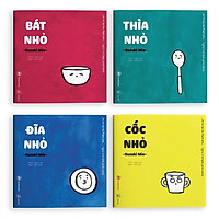 Sách Ehon - Combo 4 cuốn Đồ vật - Ehon Nhật Bản dành cho bé từ 0 - 4 tuổi - Giúp bé nhận biết đồ vật xung quanh