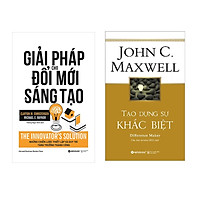 Combo Sách Kỹ Năng Kinh Doanh: Giải Pháp Cho Đổi Mới Và Sáng Tạo + Tạo Dựng Sự Khác Biệt<