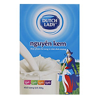 Sữa Bột Nguyên Kem Dutch Lady Cô Gái Hà Lan Hộp Giấy (400g)