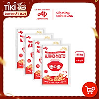 Combo 4 gói Bột ngọt AJI-NO-MOTO 454g