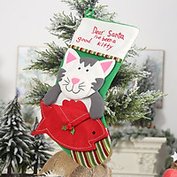 Tailored Christmas Decoration Christmas Socks Pendant Creative New Gift Bag Hanging