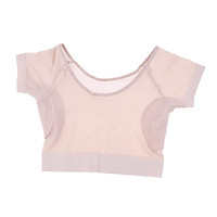 1 Piece T shirt with Underarm Sweat Pads