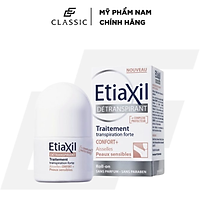 Lăn khử mùi hỗ trợ trị Etiaxil Detranspirant Traitement Aisselles 15ml + Tặng kèm móc khoá