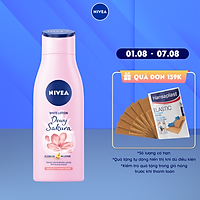 Sữa Dưỡng Thể Dưỡng Trắng Nivea Dewy Sakura