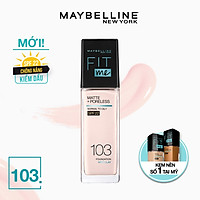 Kem Nền Mịn Nhẹ Kiềm Dầu Fit Me Maybelline New York Matte Poreless Foundation 30ml