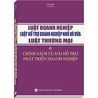 Luật Doanh Nghiệp, Luật Hỗ Trợ Doanh Nghiệp Nhỏ và Vừa, Luật Thương Mại – Các Chính Sách Ưu Đãi Hỗ Trợ Phát Triển Doanh Nghiệp