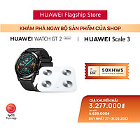 Bộ Sản Phẩm Huawei (Đồng Hồ Thông Minh HUAWEI Watch GT2 + Cân Điện Tử HUAWEI Scale 3) | Hàng Chính Hãng