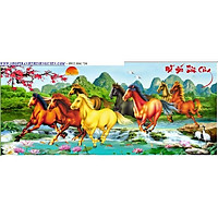 Tranh đính đá Mã đáo Thành Công (chưa đính)-YN5378
