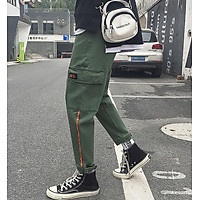 Quần Jogger túi hộp mang phong cách Âu Mỹ đầy cá tính chất vải cotton cao cấp co giãn nhẹ dễ phối đồ hợp thời trang