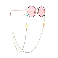 Eyeglasses Chain Women Metal Alloy Pearl Non-slip Glasses Chain