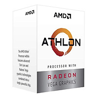 Bộ Vi Xử Lý CPU AMD Athlon 240GE Processor with Radeon Vega 3 Graphics - Hàng Chính Hãng